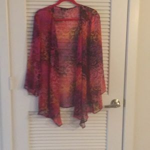 Vikki Vi 1X sheer jacket. Price firm